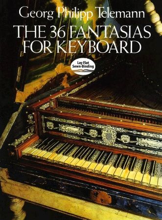 Slika TELEMANN:THE 36 FANTASIAS FOR KEYBOARD