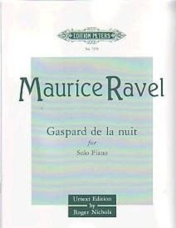 Slika RAVEL:GASPARD DE LA NUIT FOR PIANO SOLO