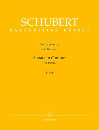 SCHUBERT:SONATE IN C D958 FOR PIANO