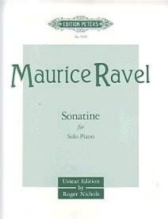 RAVEL:SONATINE FOR SOLO PIANO