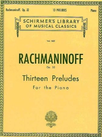 Slika RACHMANINOFF: THIRTEEN PRELUDES OP.32