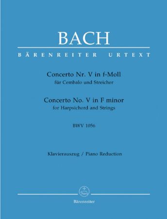 BACH J.S.:CONCERTO NO.5 IN F-MOLL BWV1056