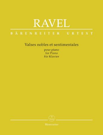 Slika RAVEL:VALSES NOBLES ET SENTIMENTALES FOR PIANO