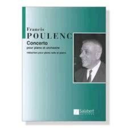 Slika POULENC:CONCERTO POUR PIANO RED.POUR PIANO SOLO & PIANO