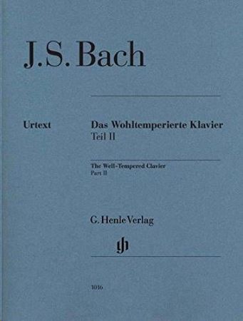 BACH J.S.:WTK 2 OHNE FINGERSATZE