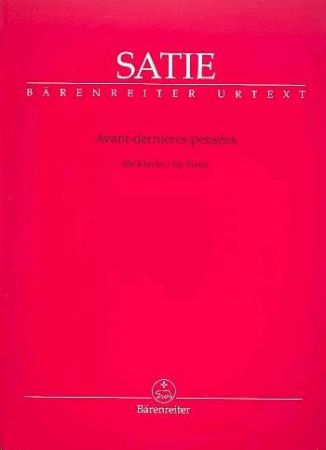 Slika SATIE:AVANT DERNIERES PENSEES FOR PIANO