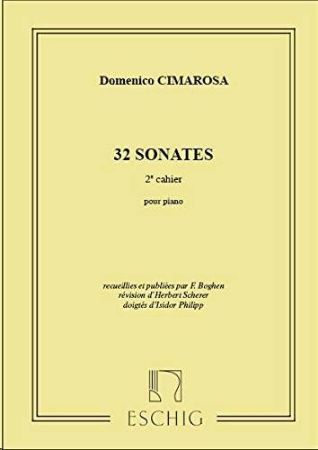 CIMAROSA:32 SONATES VOL.2 PIANO