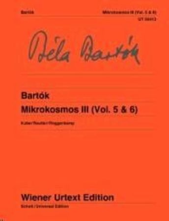 BARTOK:MIKROKOSMOS 3 (VOL.5 & 6 )