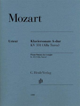 Slika MOZART:PIANO SONATA KV 331 A-DUR ALLA TURCA