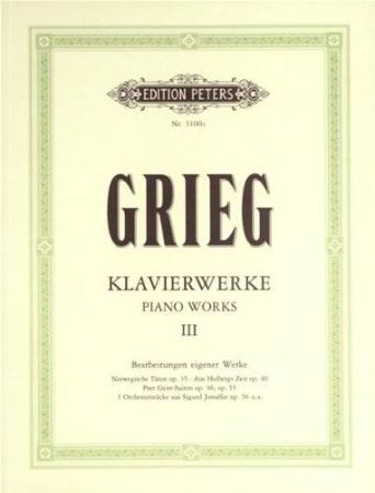 Slika GRIEG:PIANO WORKS VOL.3