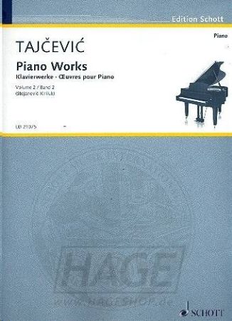 TAJČEVIĆ:PIANO WORKS VOL.2