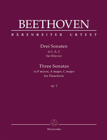 BEETHOVEN:THREE SONATAS OP.2 PIANO