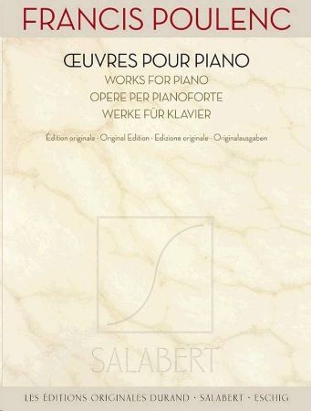 Slika POULENC:MUSIC FOR PIANO