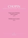 CHOPIN:PRELUDE POUR LE PIANO OP.45 & OP.28