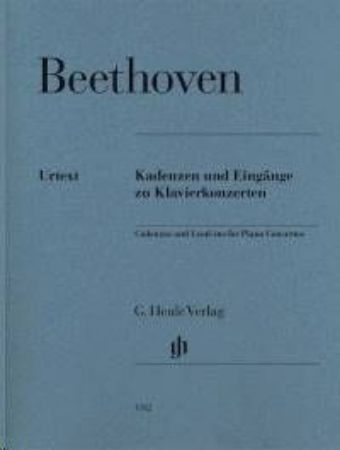 BEETHOVEN:KADENZEN ZU KLAVIERKOZERT