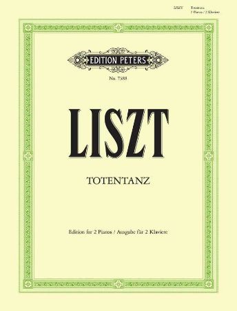 Slika LISZT:TOTENTANZ FOR 2 PIANOS