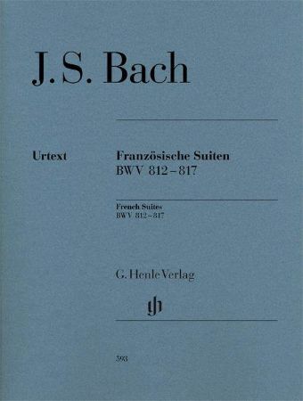 Slika BACH J.S.:FRANZOSISCHE SUITEN BWV 812-817
