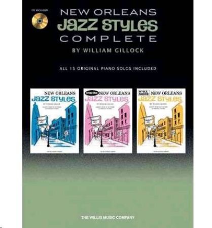 Slika GILLOCK:NEW ORLEANS JAZZ STYLES COMPLETE +AUDIO ACC.