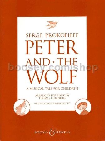 Slika PROKOFIEFF:PETER AN DTHE WOLF FOR PIANO