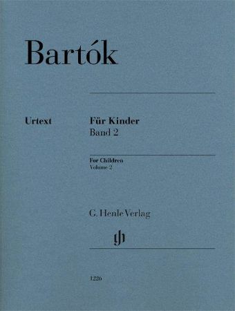 BARTOK:FUR KINDER 2 KLAVIER SOLO