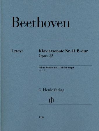 BEETHOVEN:PIANO SONATA NO.11 B-DUR OP.22