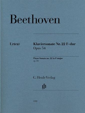 Slika BEETHOVEN:PIANO SONATA NR.22 F-DUR OP.54