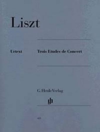 Slika LISZT:TROIS ETUDES DE CONCERT