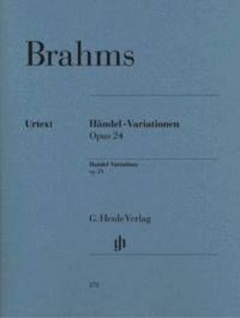 BRAHMS:HANDEL VARIATIONEN OP.24