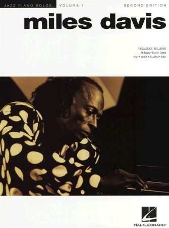 Slika JAZZ PIANO SOLOS MILES DAVIS