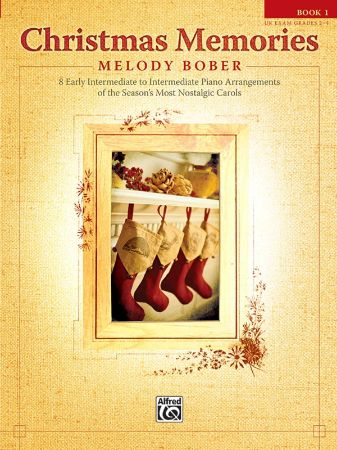 Slika BOBER:CHRISTMAS MEMORIES INTERMEDIATE PIANO ARR. BOOK 1