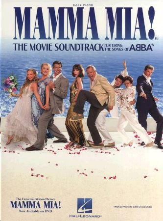 MAMMA MIA! THE MOVIE SOUNDTRACK EASY PIANO