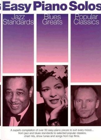 Slika EASY PIANO SOLOS JAZZ,BLUES & POPULAR CLASSICS