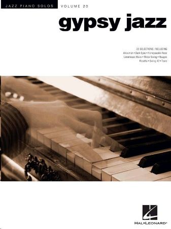 Slika JAZZ PIANO SOLOS GYPSY JAZZ VOL.20