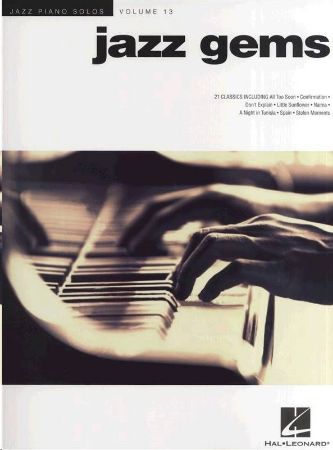 Slika JAZZ PIANO SOLOS JAZZ GEMS VOL.13