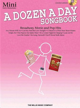 A DOZEN A DAY SONGBOOK MINI EARLY ELEMENTARY +CD