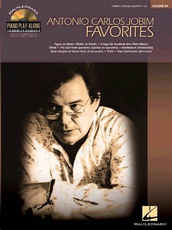 CARLOS JOBIM FAVORITES PIANO PLAY ALONG +CD