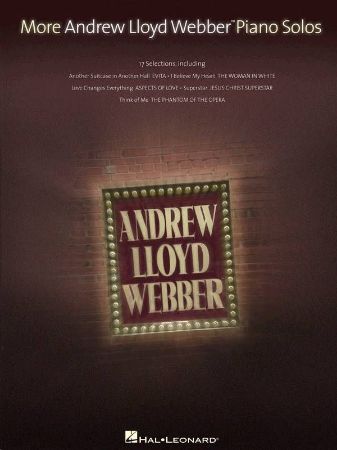 MORE ANDREW LLOYD WEBBER PIANO SOLO