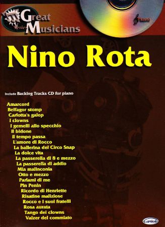 Slika NINO ROTA GREAT MUSICIANS+CD