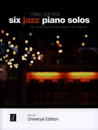 Slika CORNICK:SIX JAZZ PIANO SOLOS