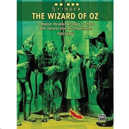 THE WIZARD OF OZ 5 FINGER PIANO