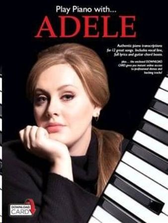 Slika PLAY PIANO WITH ADELE+DOWNLOAD CARD