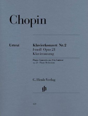 Slika CHOPIN:PIANO CONCERTO/KLAVIERKONZERT N0.2 OP.21