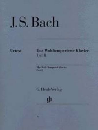 Slika BACH J.S:DAS WOHLTEMPERIERTE KLAVIER TEIL 2