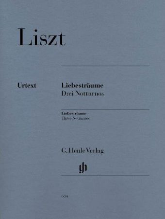 LISZT:LIEBESTRAUME,THREE NOTTURNOS PIANO