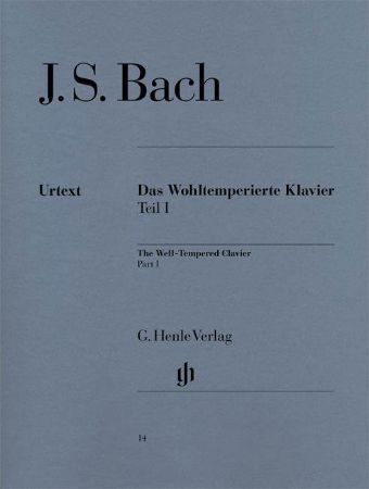 Slika BACH J.S:DAS WOHLTEMPERIERTE/THE WELL-TEMPERED  KLAVIER 1 (WTK)