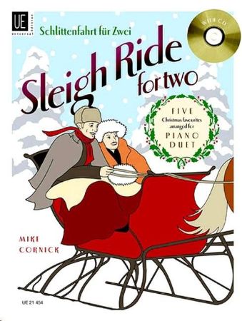 Slika CORNICK:SLEIGH RIDE FOR TWO +CD PIANO DUET