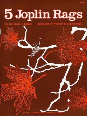 5 JOPLIN RAGS  PIANO DUET