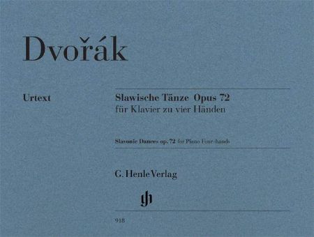 DVORAK:SLAWISCHE TANZE OP.72 PIANO DUET