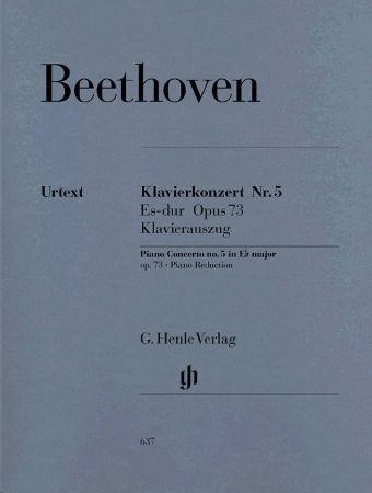 Slika BEETHOVEN: KLAVIERKONZERT 5 OP.73 ES-D