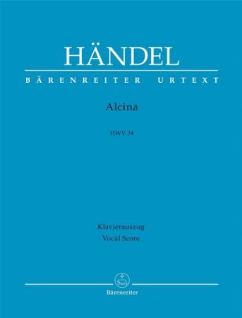 Slika HANDEL:ALCINA HWV34 VOCAL SCORE